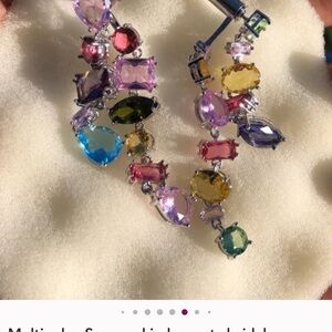 Vibrant Multicolor Gemstone Earrings